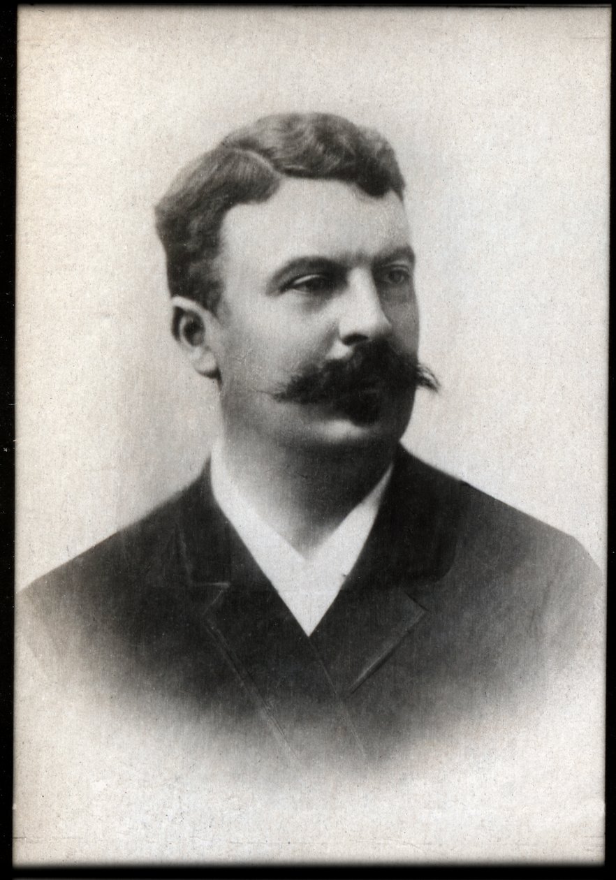 Ritratto di Guy de Maupassant da French Photographer