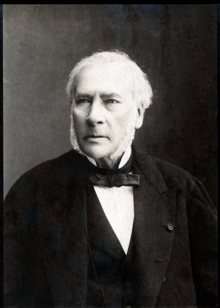 Ritratto di Jean Baptiste Joseph Dieudonne Boussingault (1802-1887), chimico francese da French Photographer