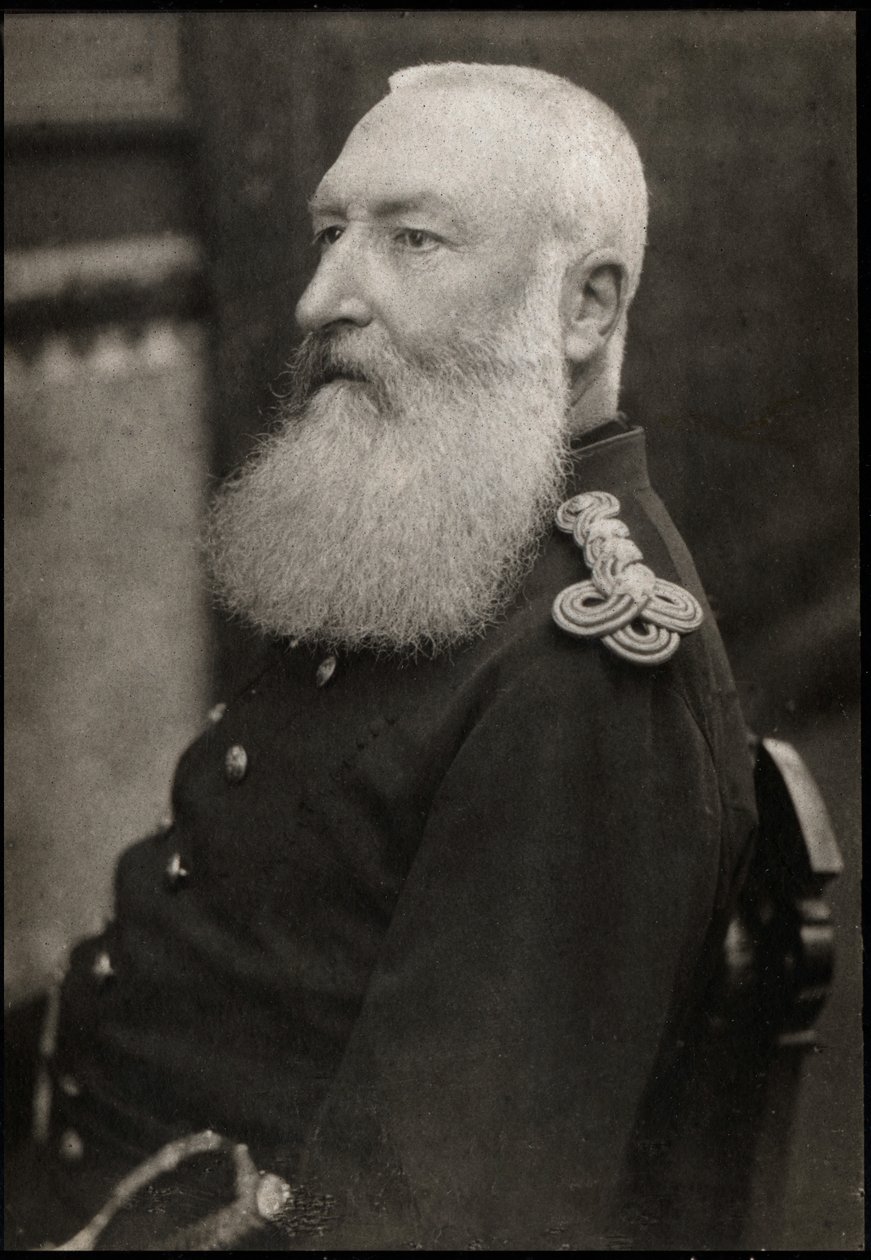 Ritratto di Leopoldo II (1835-1909), Re del Belgio da French Photographer