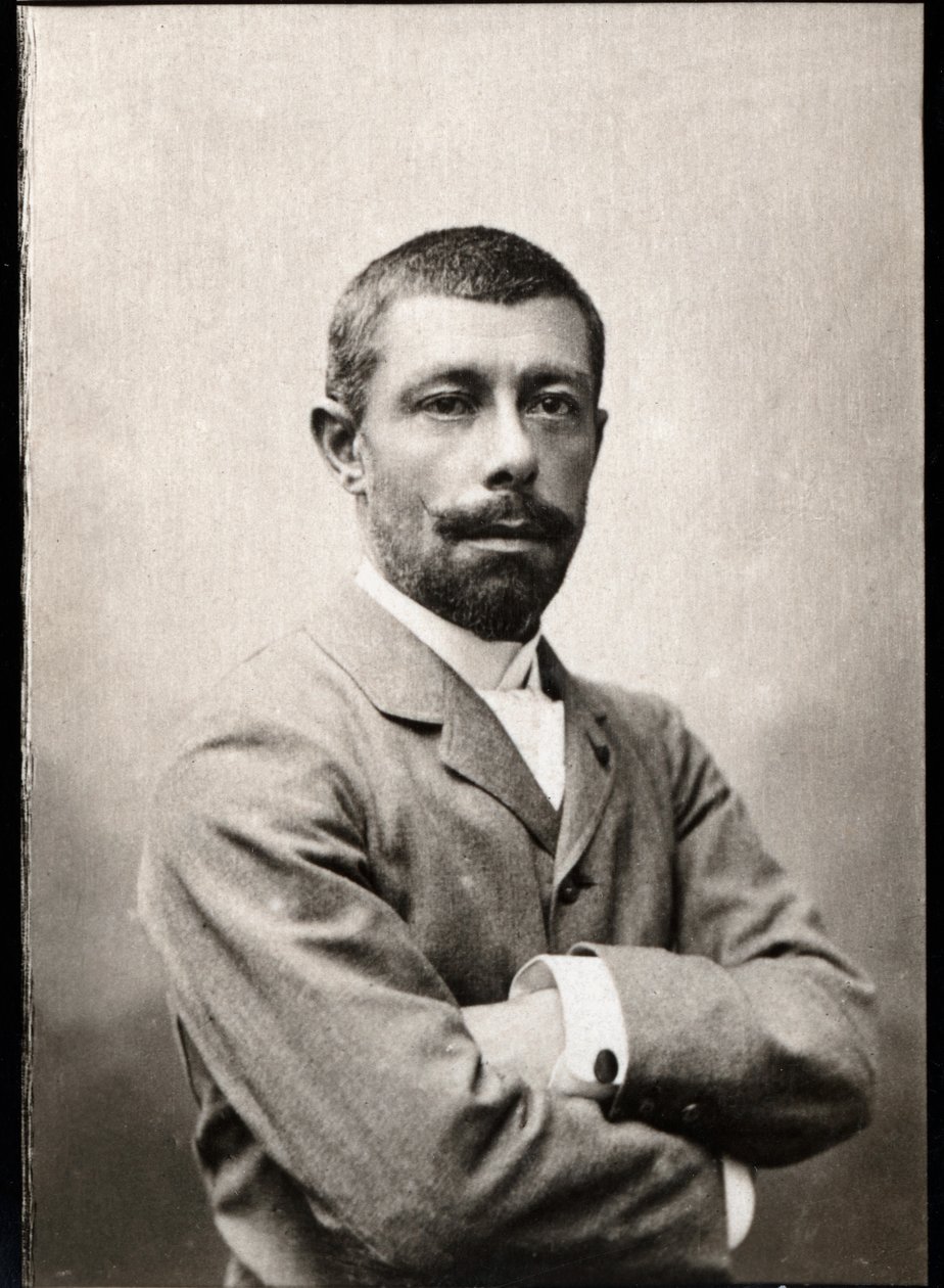 Ritratto di Louis Alexandre Antoine Mizon (1853-1899), esploratore e amministratore coloniale francese da French Photographer