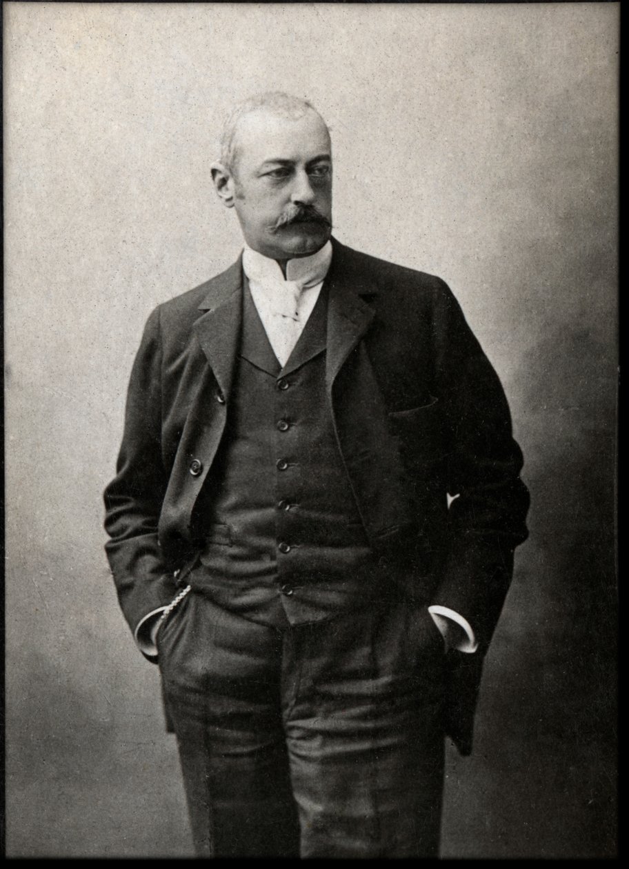 Ritratto di Pierre Waldeck Rousseau (1846-1904), statista francese da French Photographer