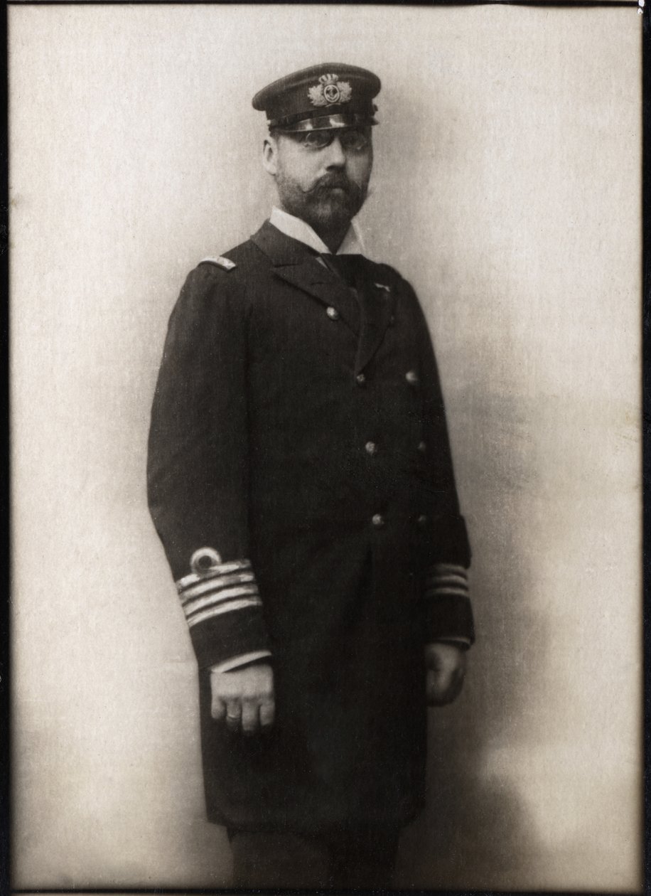 Ritratto del Principe Valdemar di Danimarca (1858-1939) da French Photographer