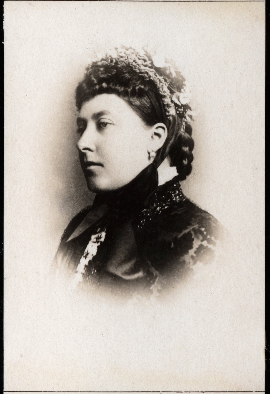Ritratto della Principessa Elena del Regno Unito (1846-1923) da French Photographer
