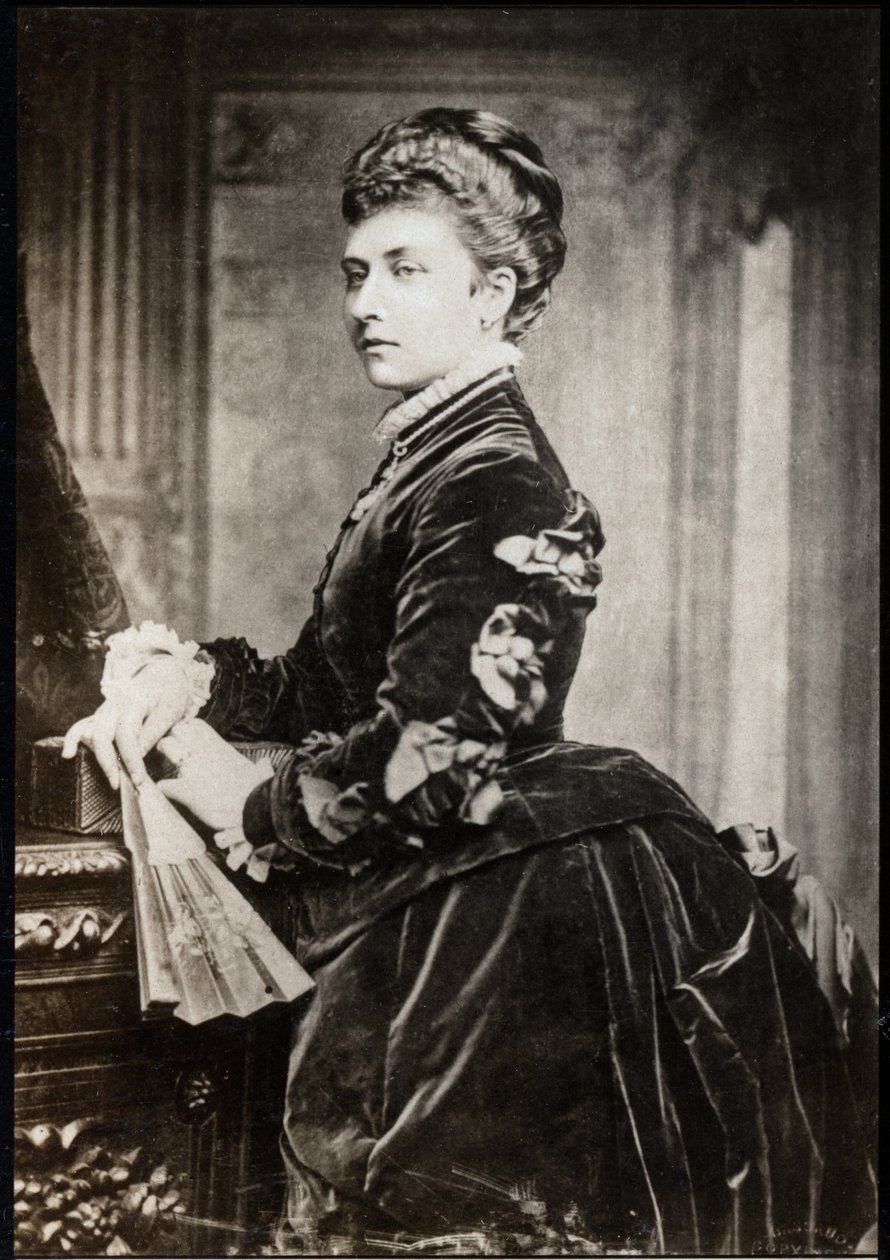 Ritratto della Principessa Luisa (1848-1939) da French Photographer
