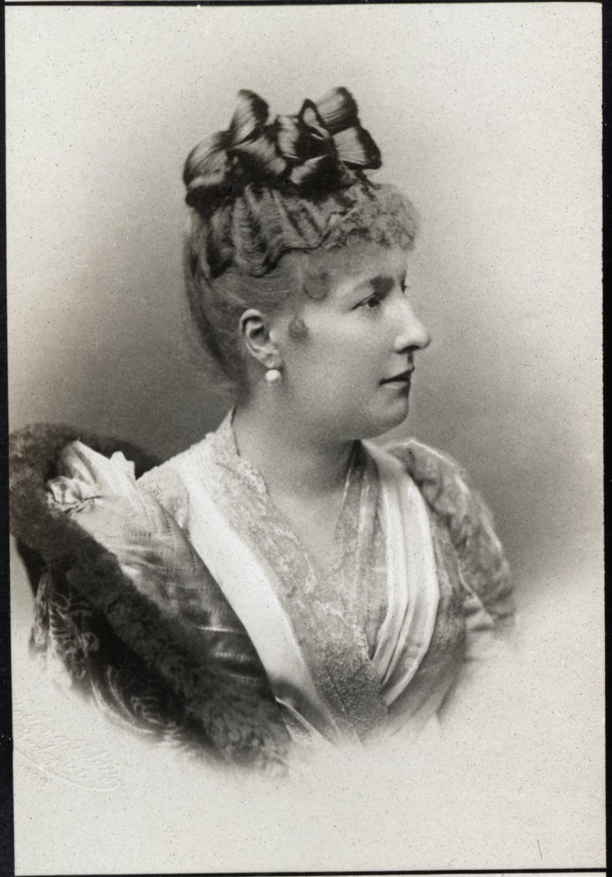 Ritratto della Principessa Luisa Maria del Belgio (1858-1924) da French Photographer