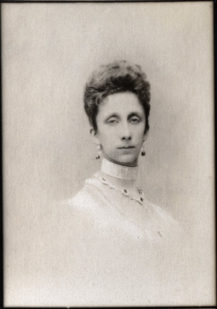 Ritratto della Principessa Maria Luisa di Borbone Parma (1870-1899), Principessa consorte di Bulgaria da French Photographer