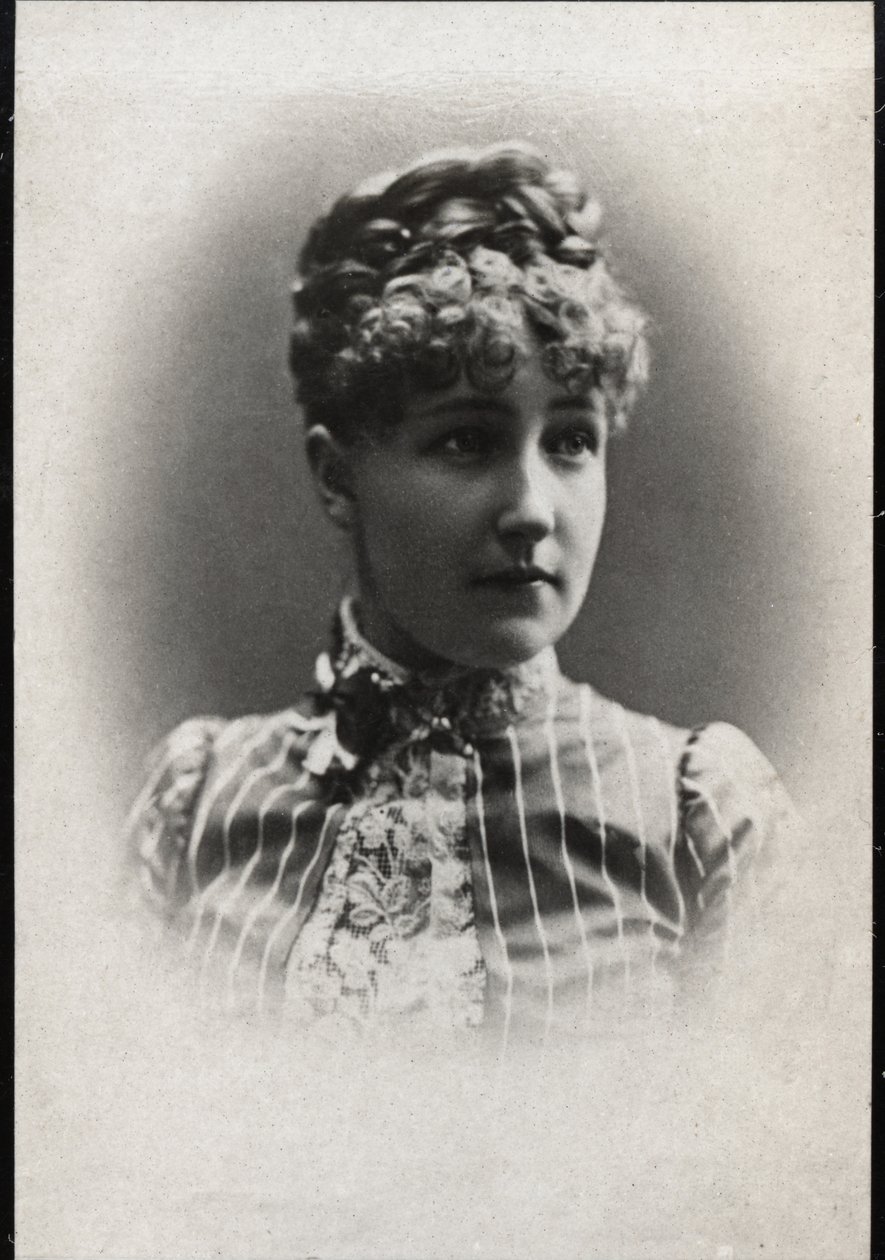 Ritratto della Principessa Stefania del Belgio (1864-1945) da French Photographer