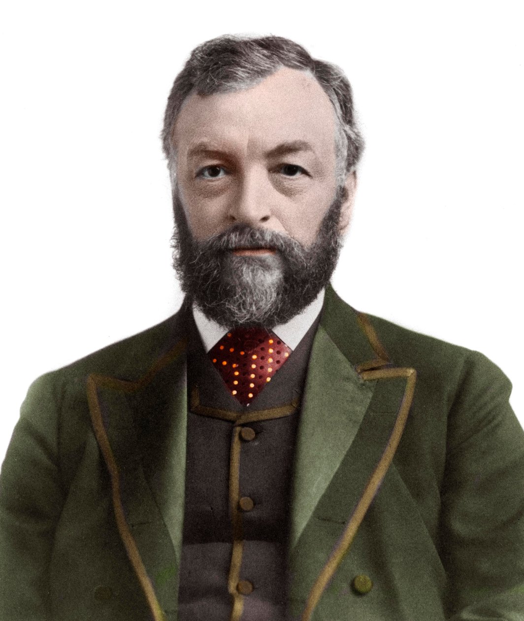 Ritratto di Samuel Pierpont Langley (1834-1906), astronomo e pioniere dell