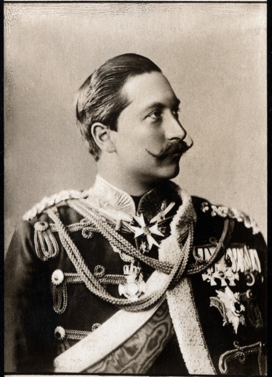 Ritratto di Guglielmo II (1859-1941), Imperatore tedesco da French Photographer