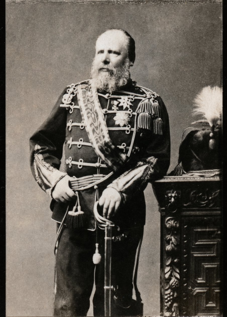 Ritratto di Guglielmo III dei Paesi Bassi (1817-1890), Re dei Paesi Bassi da French Photographer