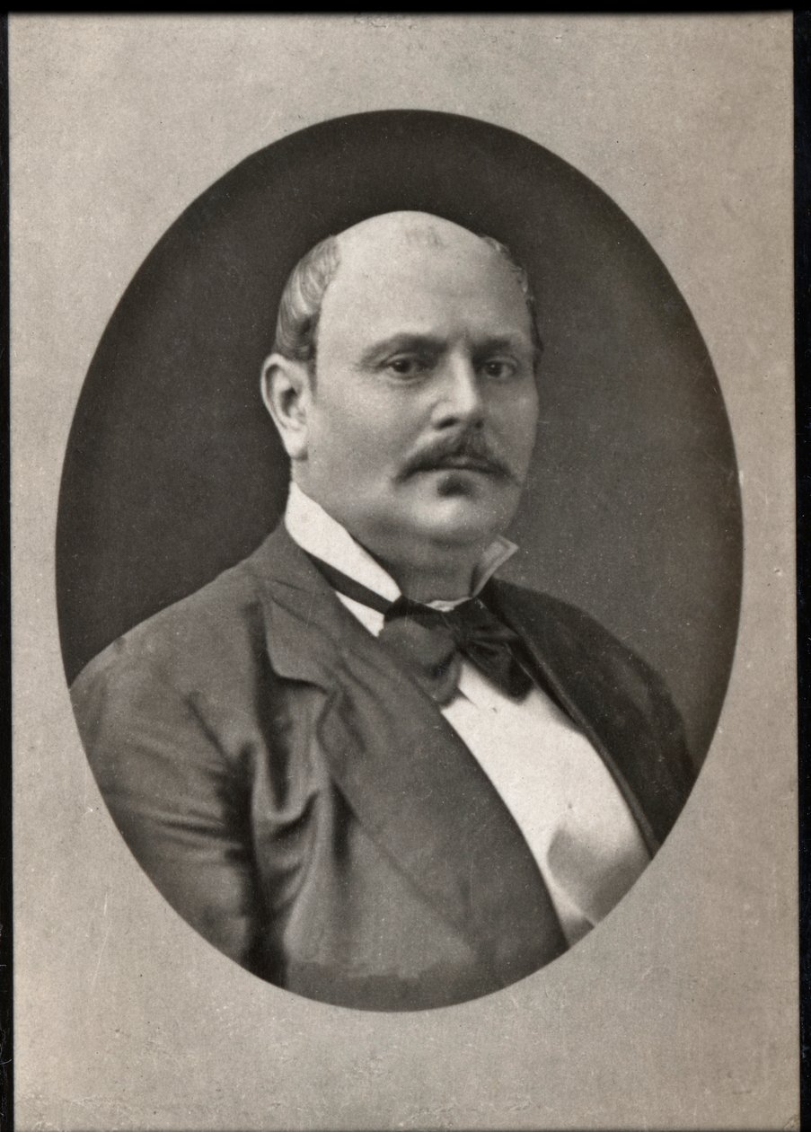 Ritratto di Xavier de Montépin da French Photographer