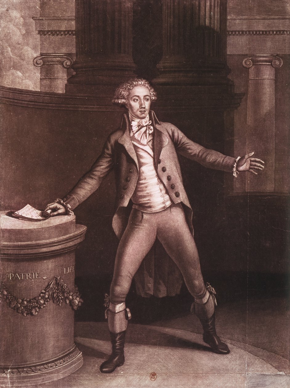 Antoine Barnave (1761-93) da French School