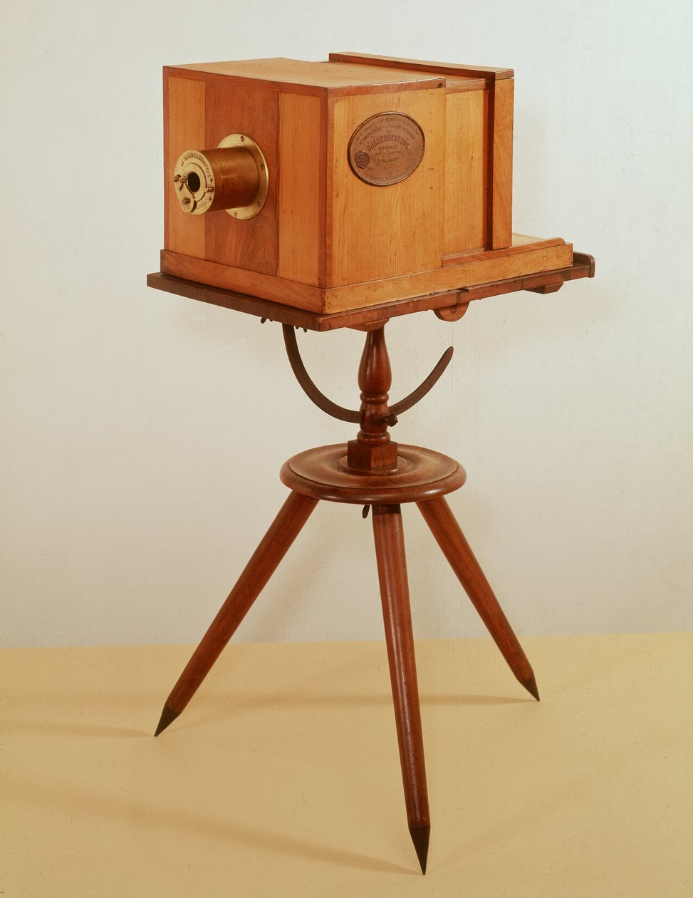 Fotocamera dagherrotipo di Alphonse Giroux di Parigi da French School