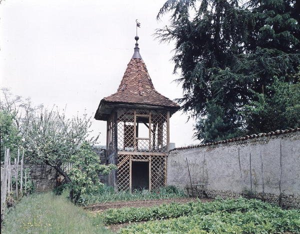 Padiglione del giardino nel luogo di nascita di Hector Berlioz (1803-69) da French School