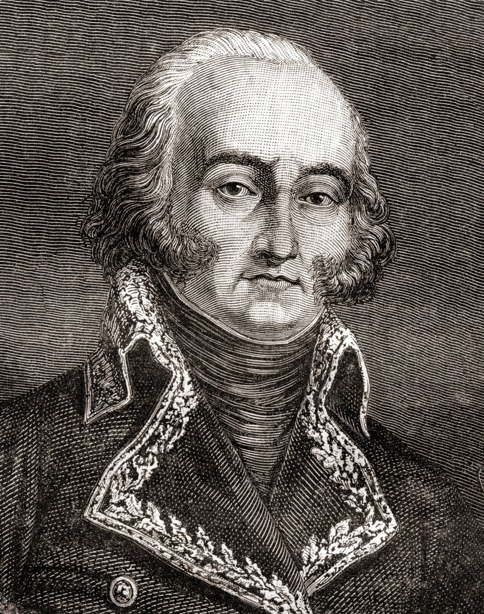 Jean-Baptiste Cyrus de Timbrune de Thiembronne, Conte di Valence, da Histoire de la Revolution Française di Louis Blanc da French School