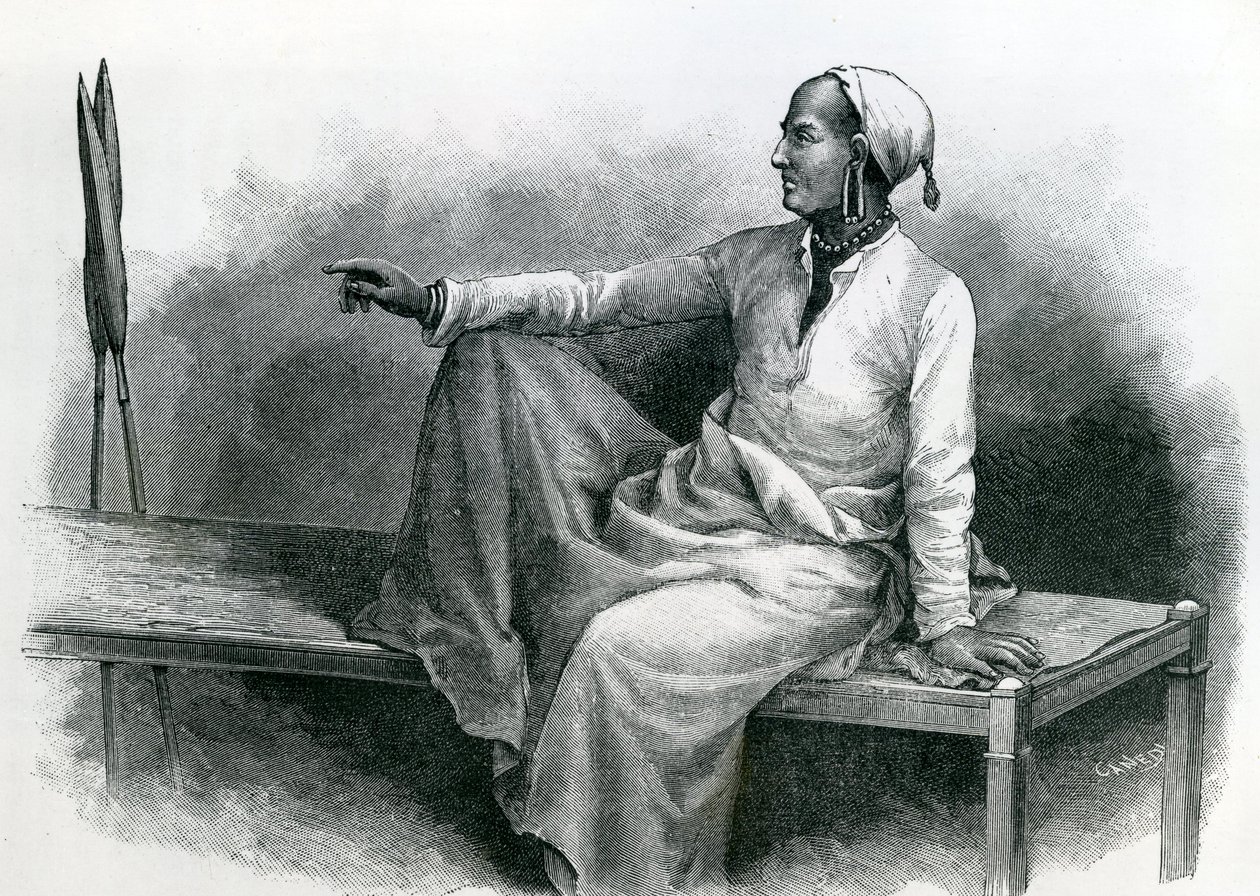 Mandara, Sultano di Motchi e Capo principale di Kilima-Ndjaro da French School