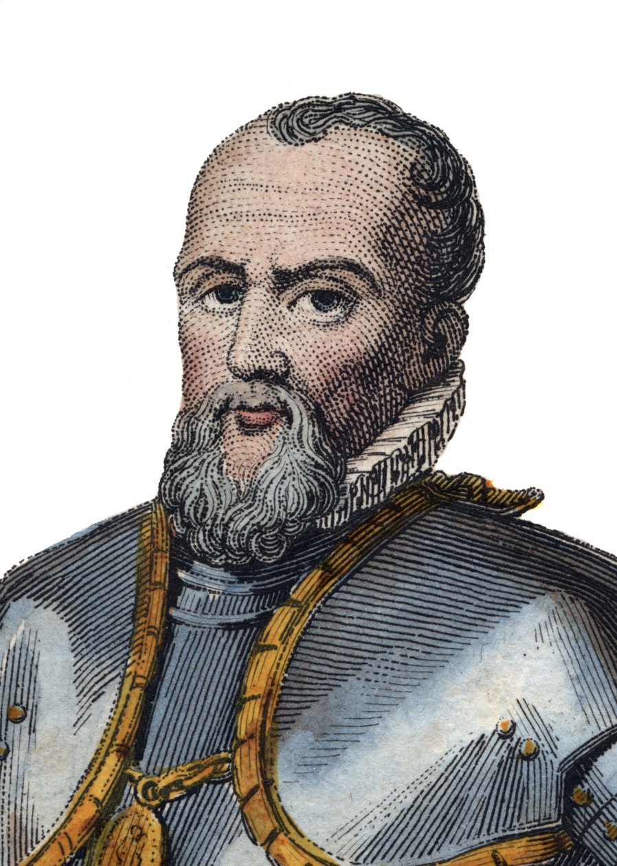 Ritratto di Anne de Montmorency, duca di Montmorency (1492-1567), soldato, statista e diplomatico francese da French School