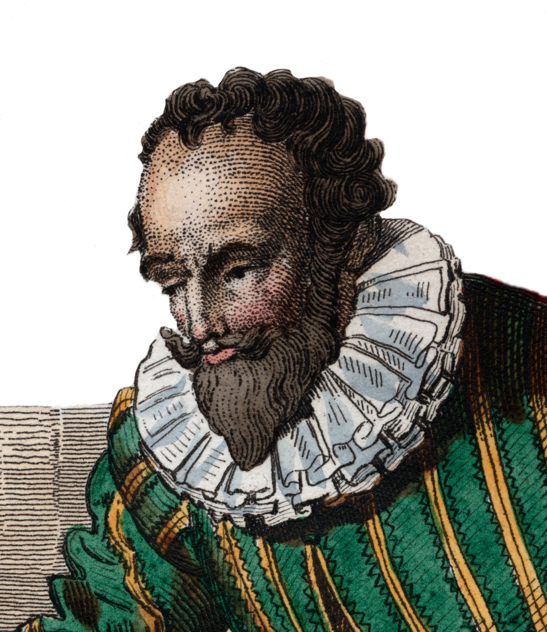 Ritratto di Francois de Malherbe, poeta, critico e traduttore francese da French School
