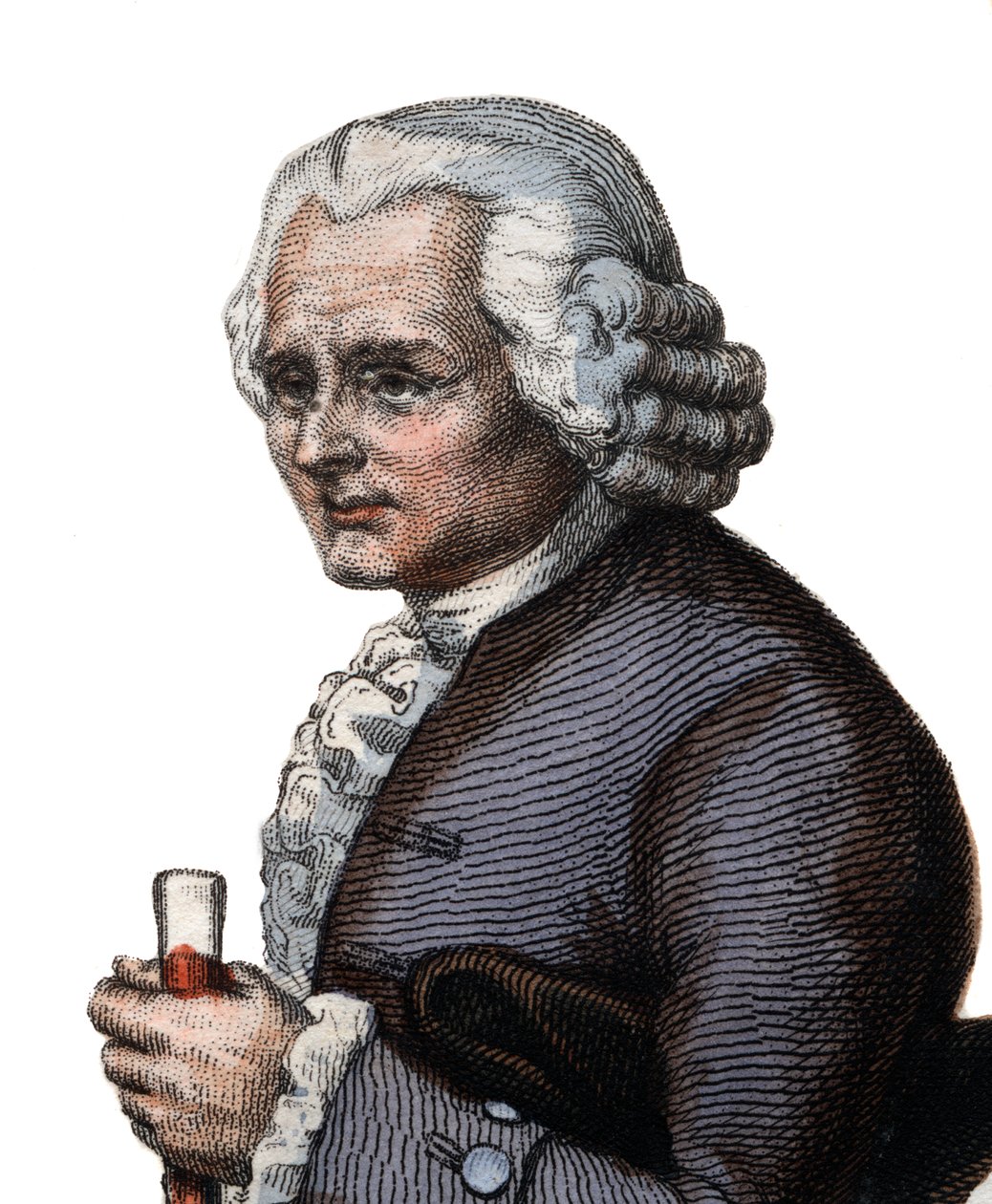 Ritratto di Jean-Jacques Rousseau (1712-1778), filosofo svizzero da French School