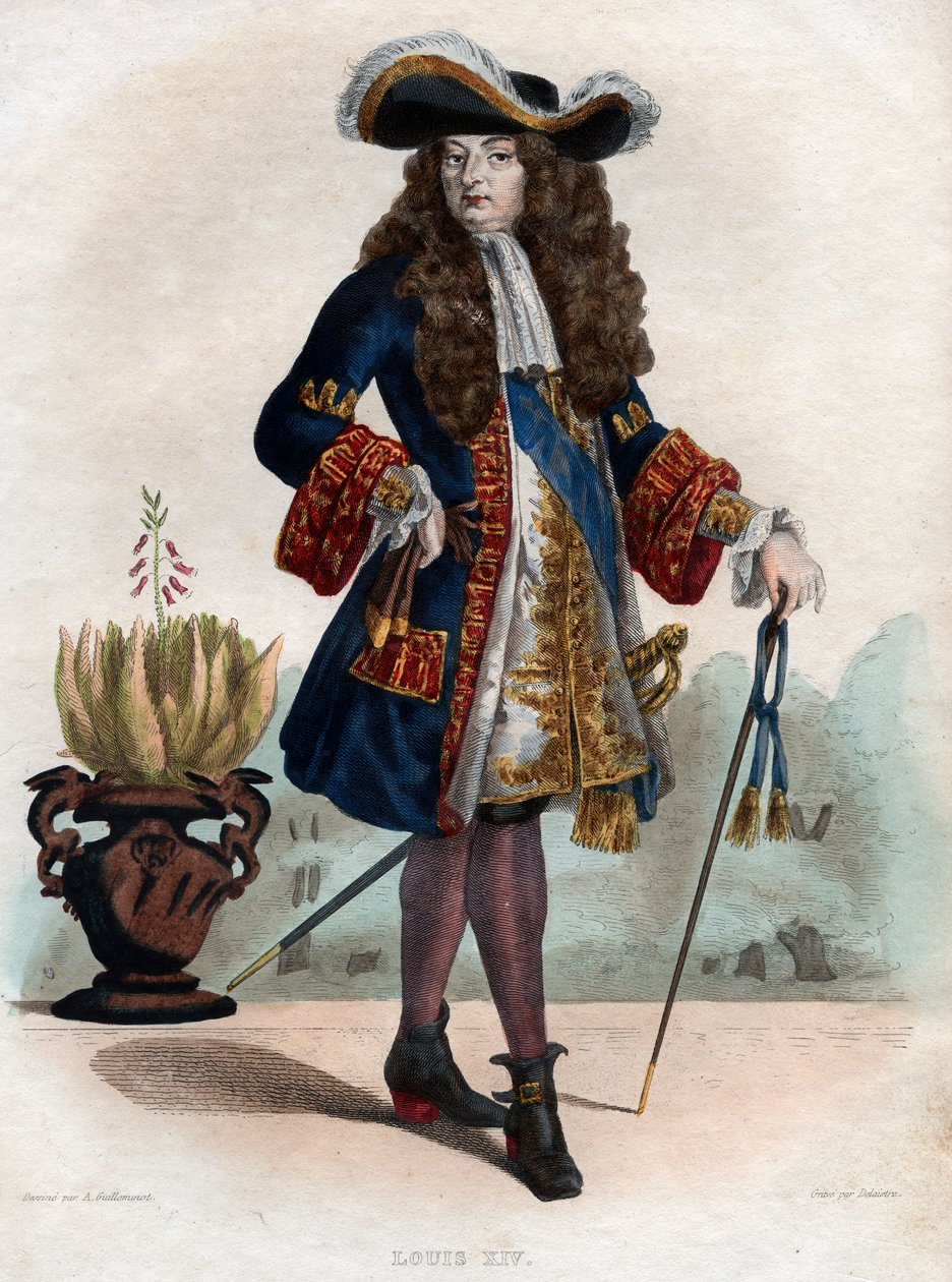 Ritratto di Luigi XIV di Francia (1638-1715), Re di Francia da French School