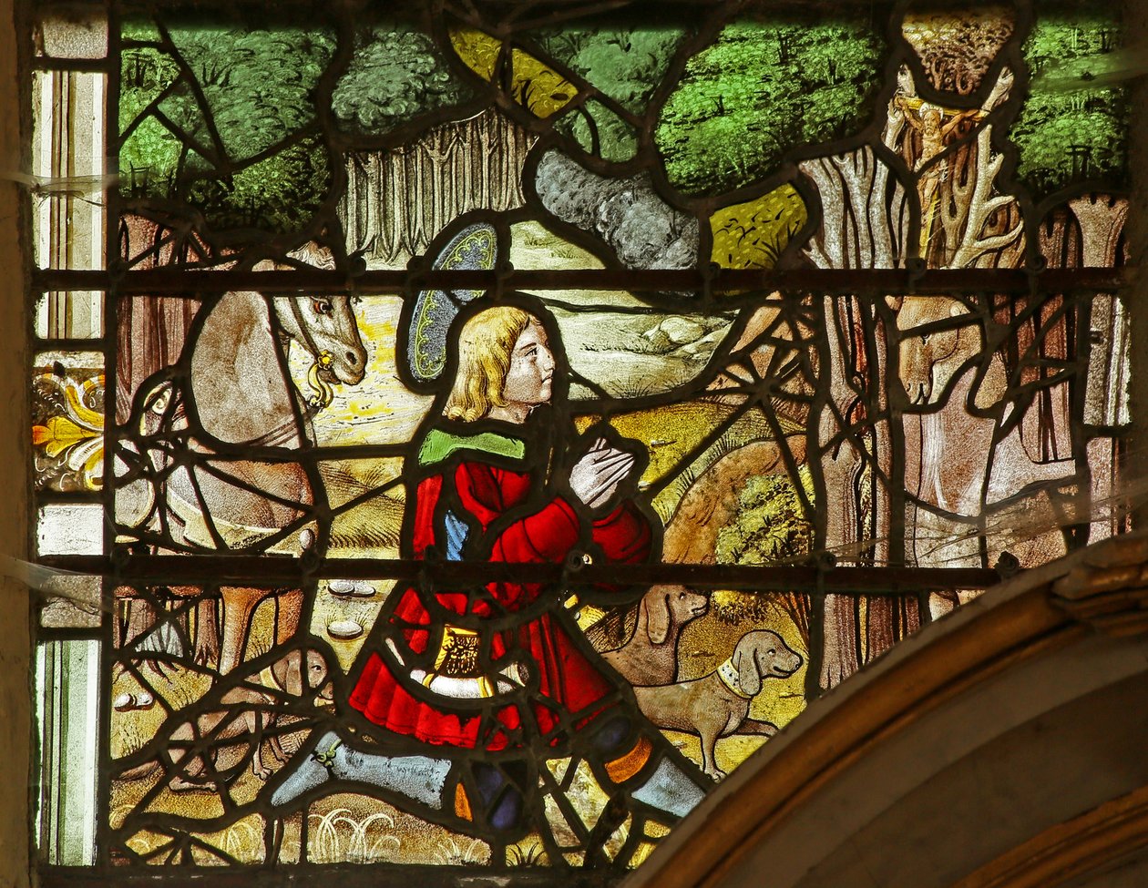 Vetrata raffigurante Sant