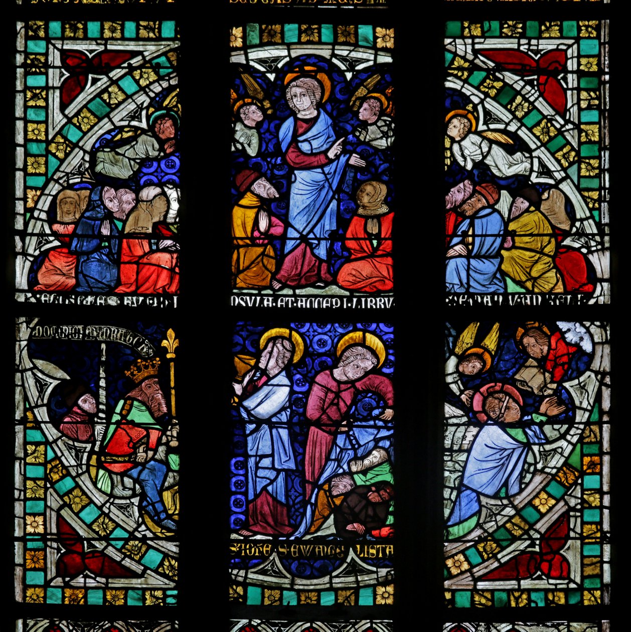 Vetrata raffigurante San Giovanni da French School