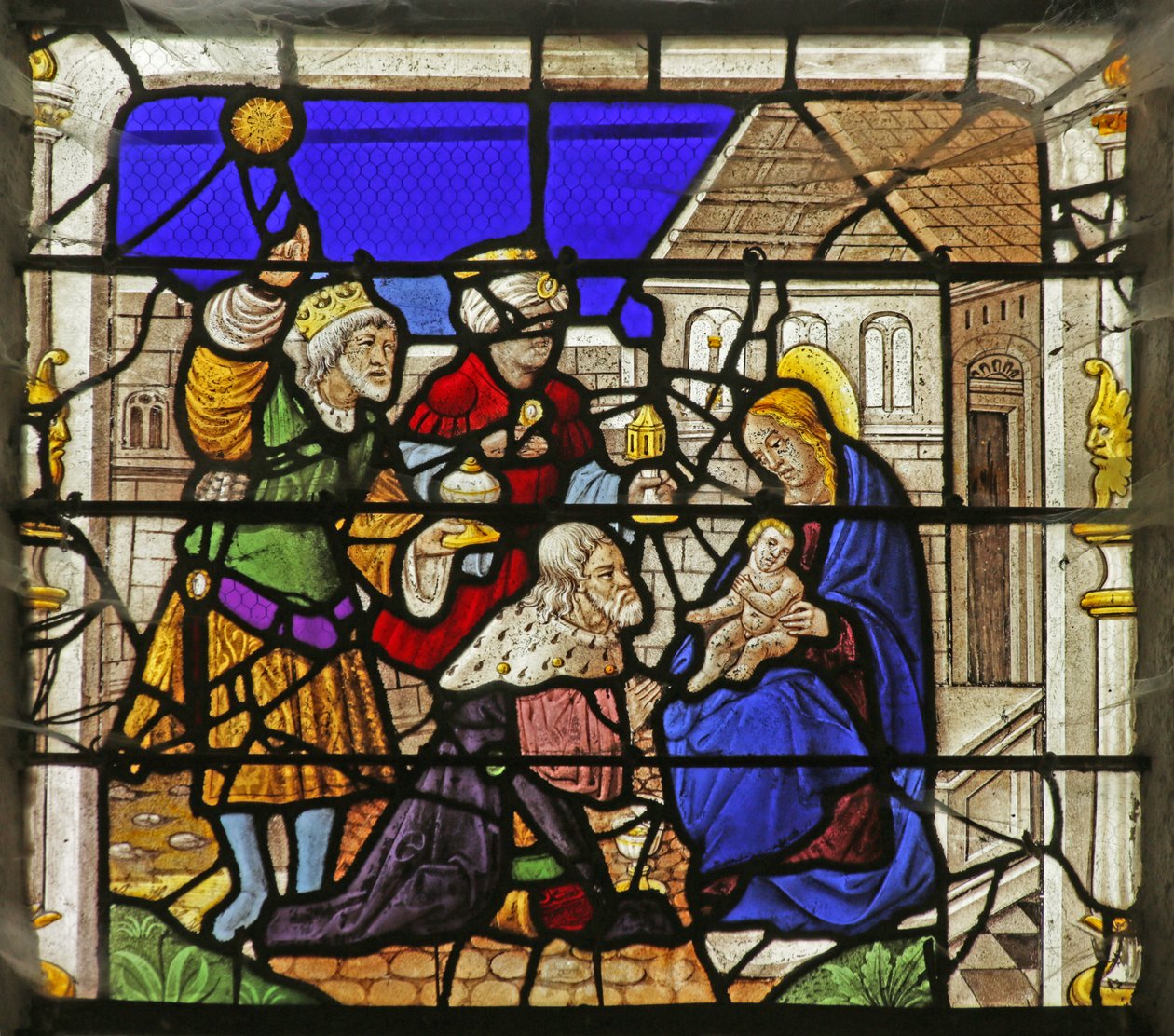 Vetrata raffigurante l