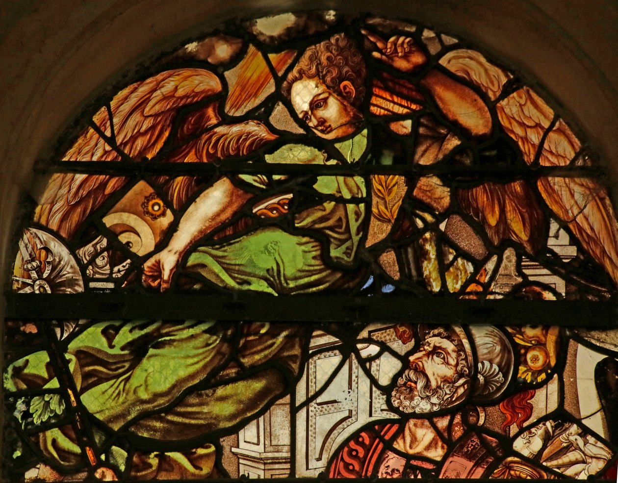 Vetrata raffigurante l