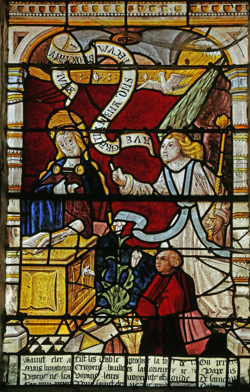 Vetrata raffigurante l
