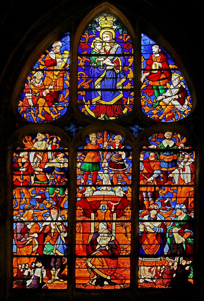Vetrata raffigurante l