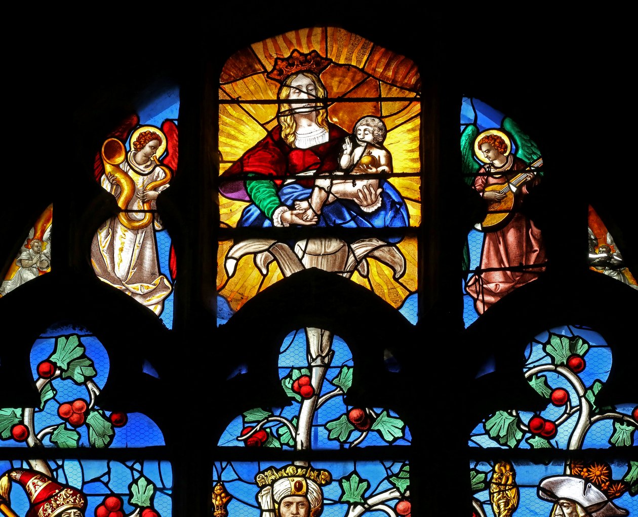 Vetrata raffigurante l