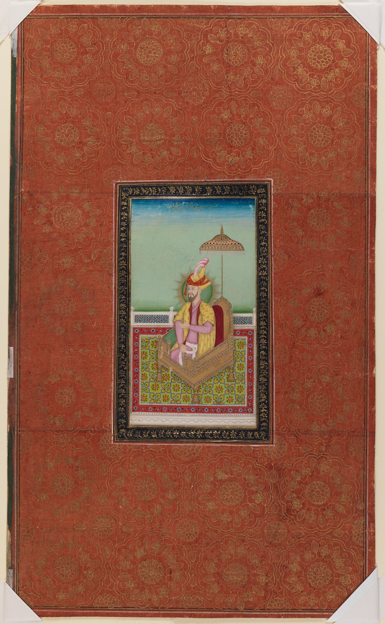 Sultano Muhammad, figlio di Miran Shah, 1875-1900 da Indian School