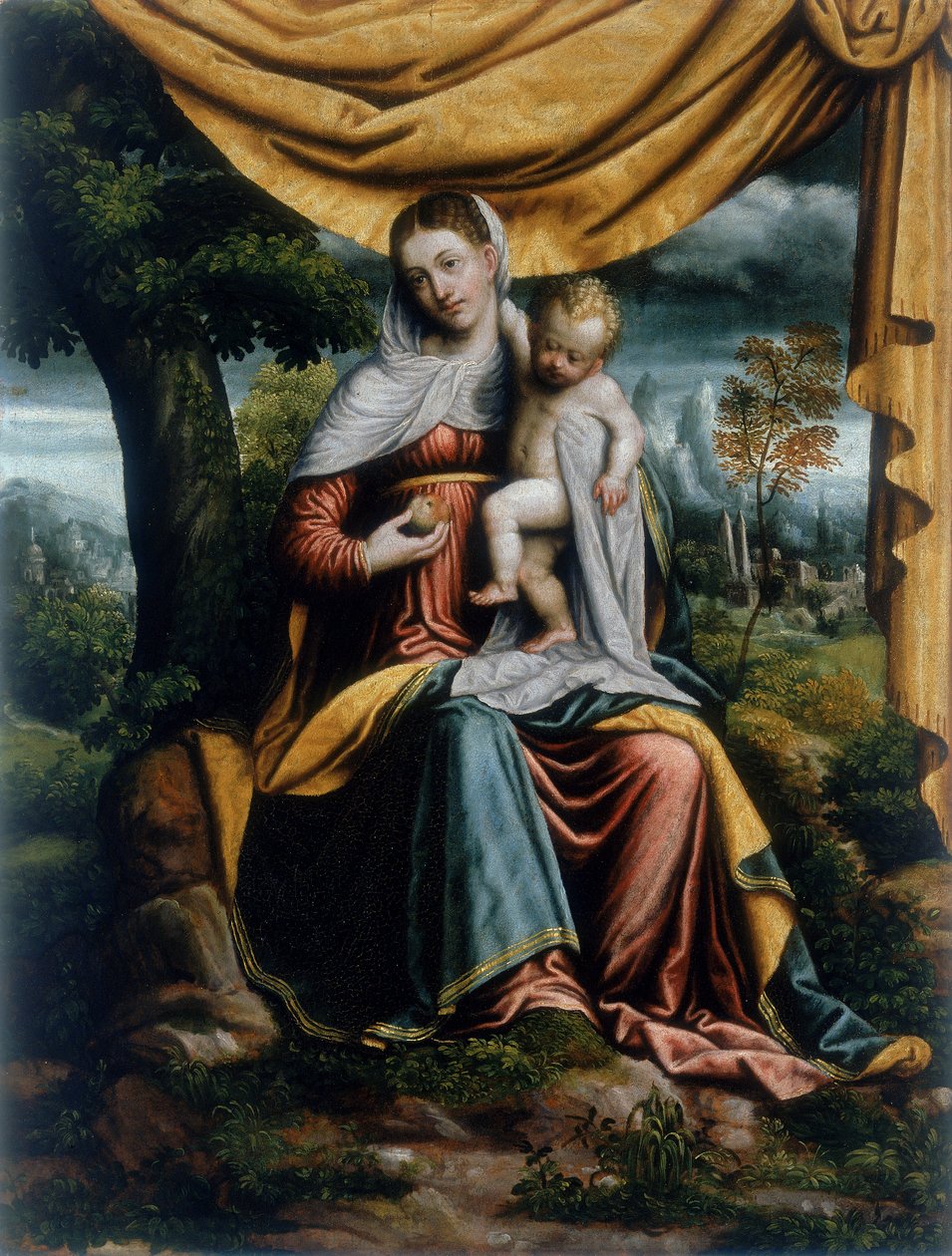 Madonna col Bambino da Italian School