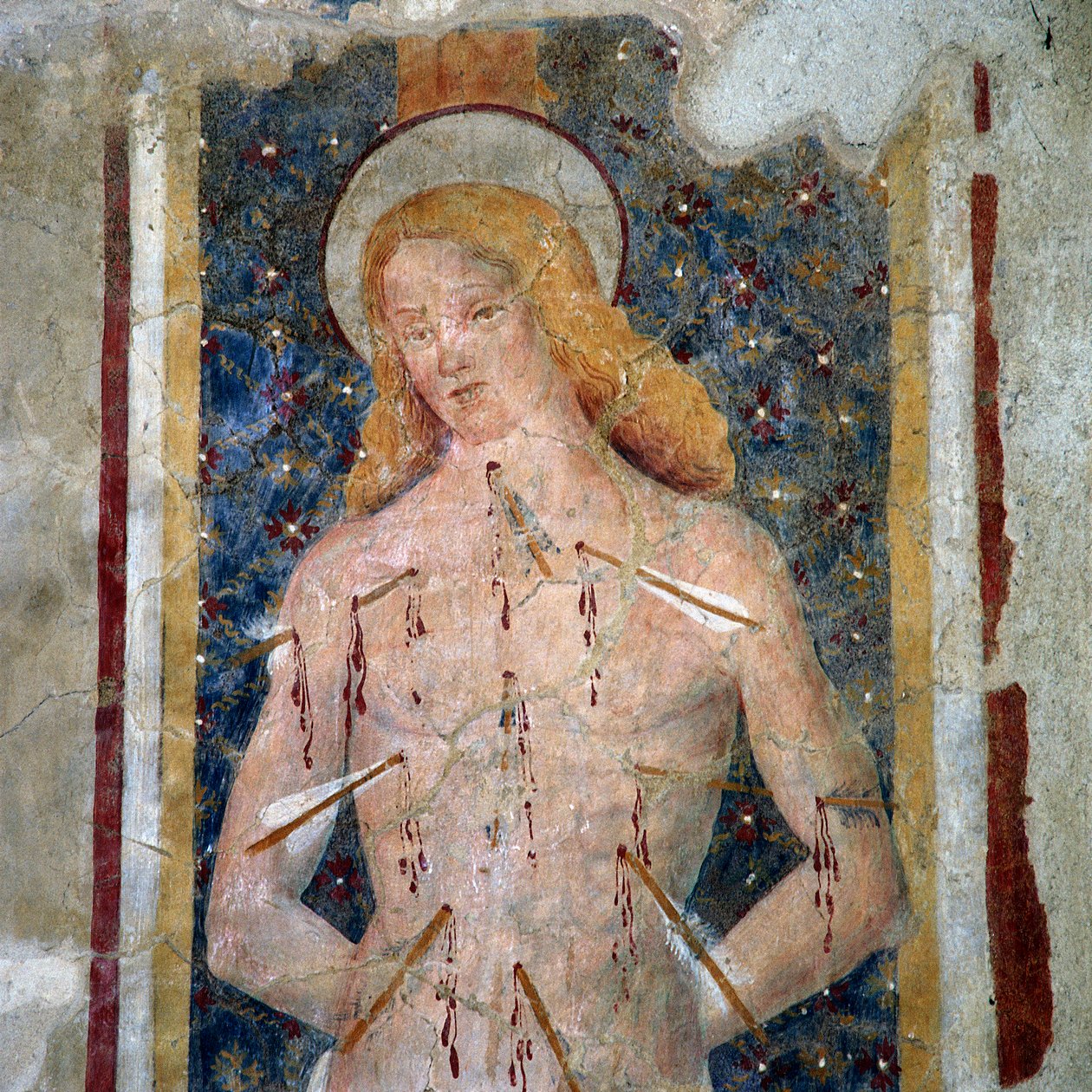 San Sebastiano, Chiesa di San Michele Arcangelo, Schifanoia, Narni da Italian School
