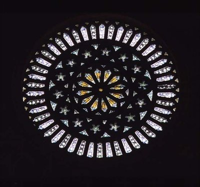 Finestra a ruota, c.1260 da Italian School