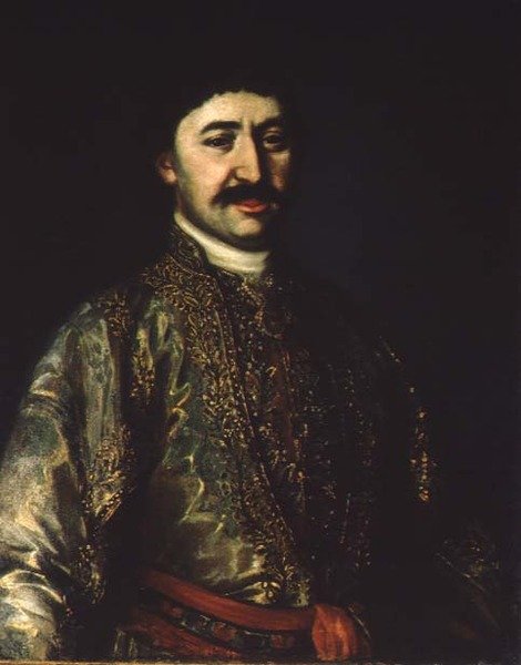 Ritratto del Principe Garsevan Chavchavadze da Russian School