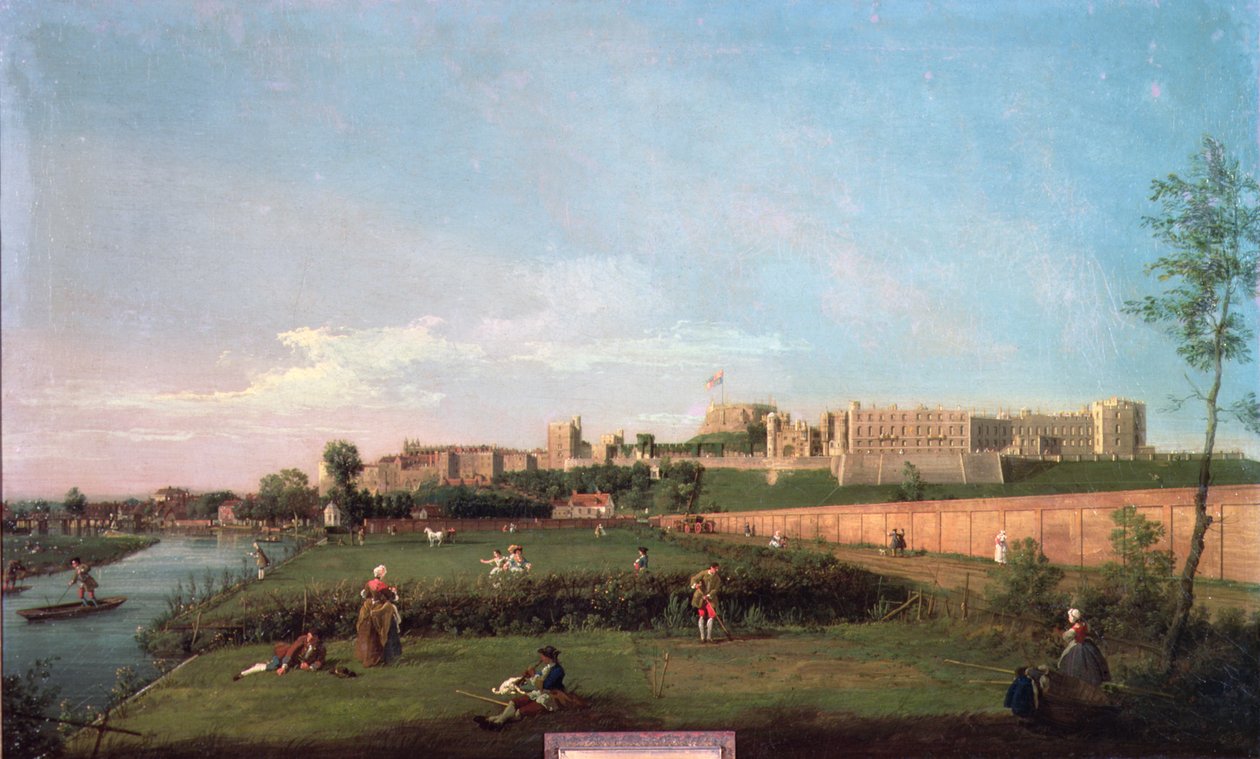 Castello di Windsor da Giovanni Antonio Canal