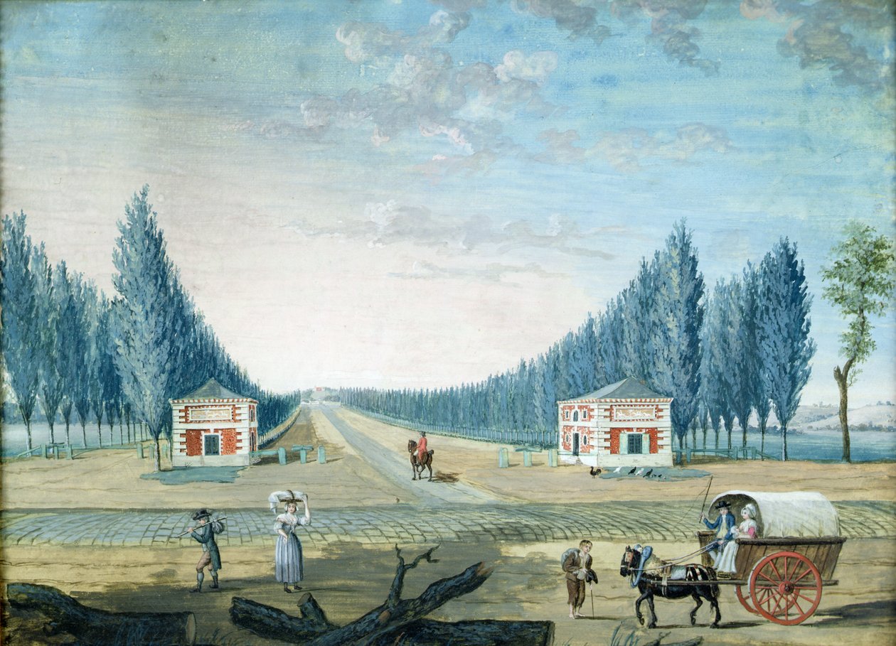 Ingresso del Parc du Raincy da 1717 1806 Carmontelle