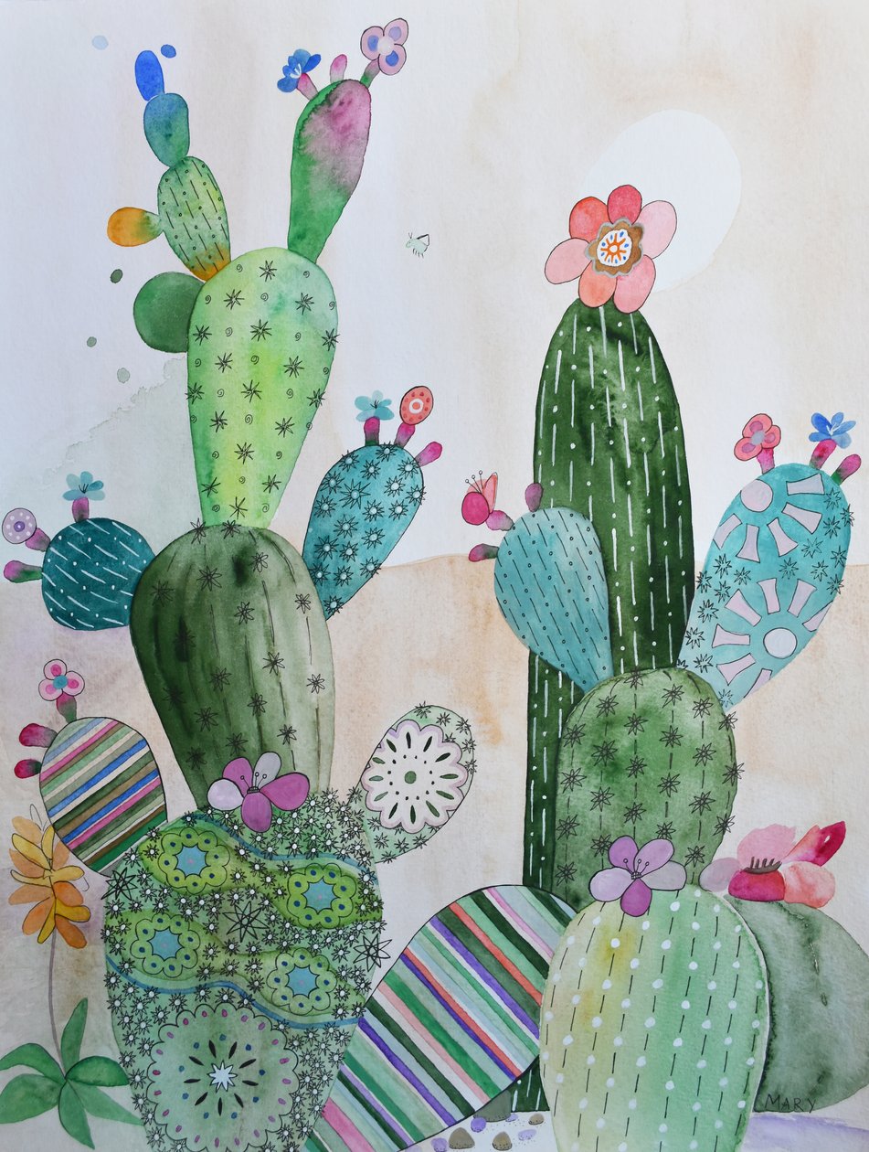 Cactus da Marys Watercolors