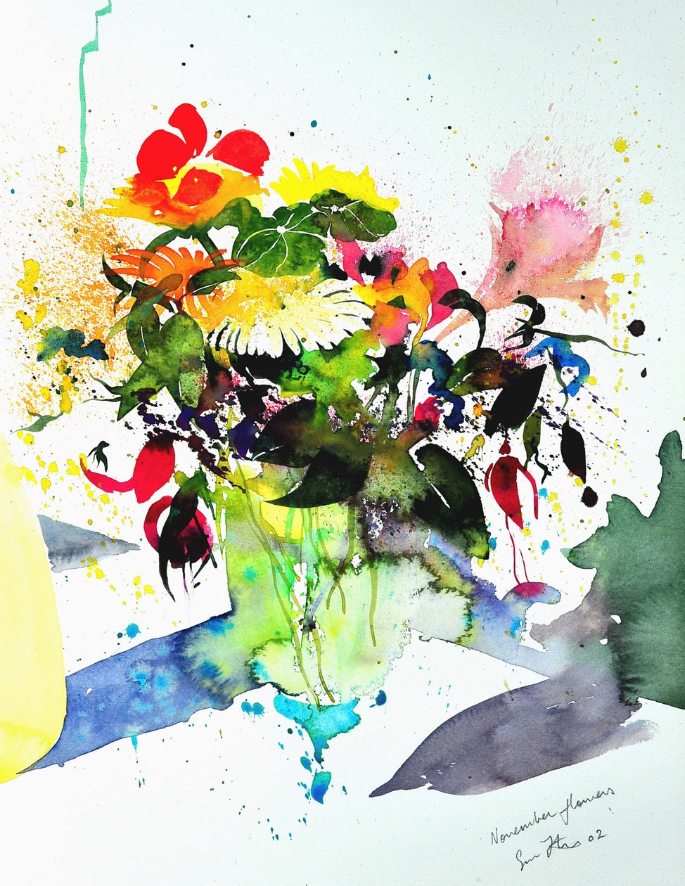 Fiori di novembre 56 x36 2002 da Simon Fletcher