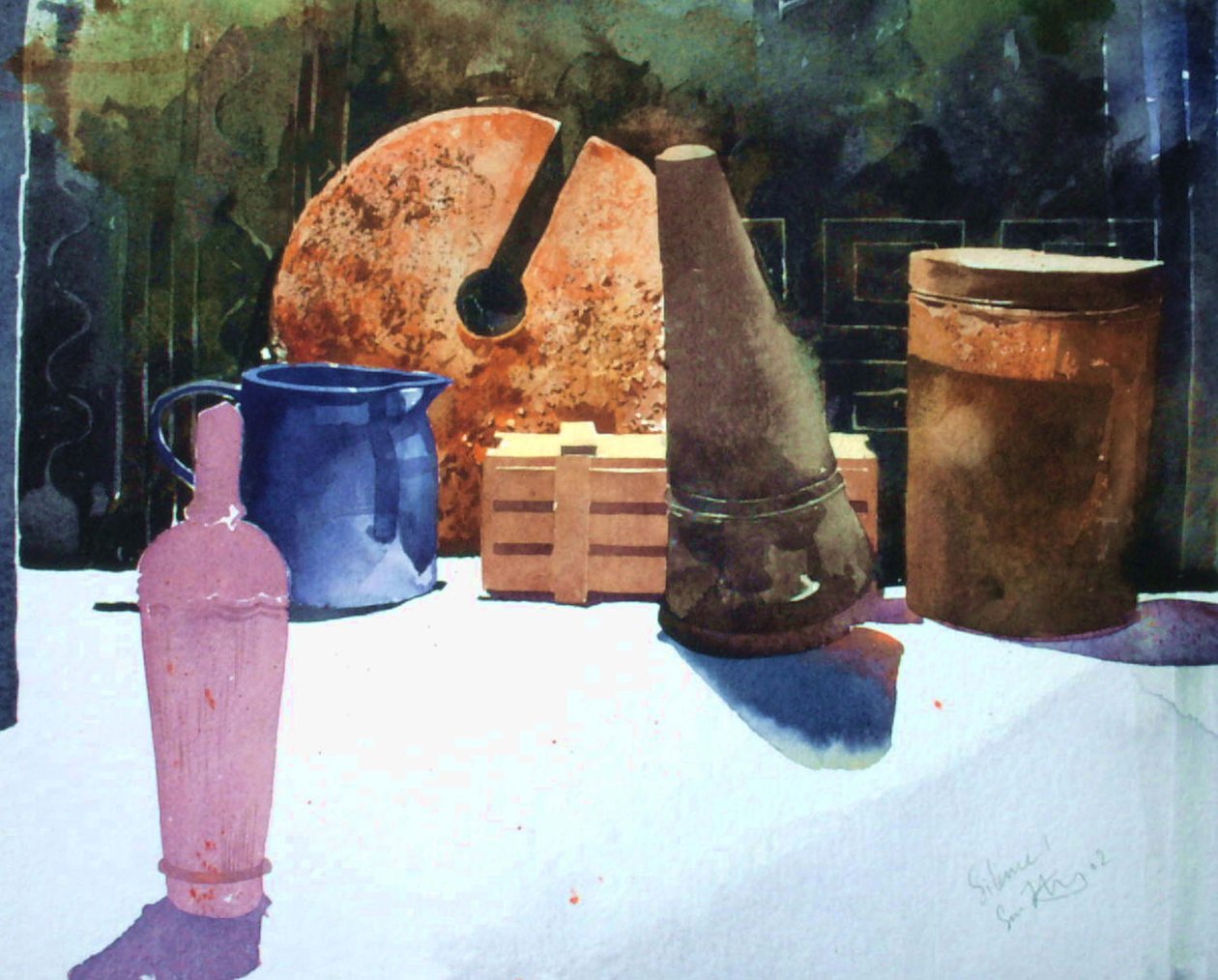 Silenzio 56x65 da Simon Fletcher