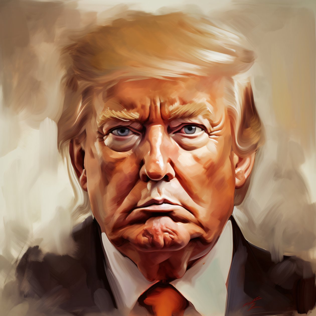Quadro di Donald Trump, stampe d