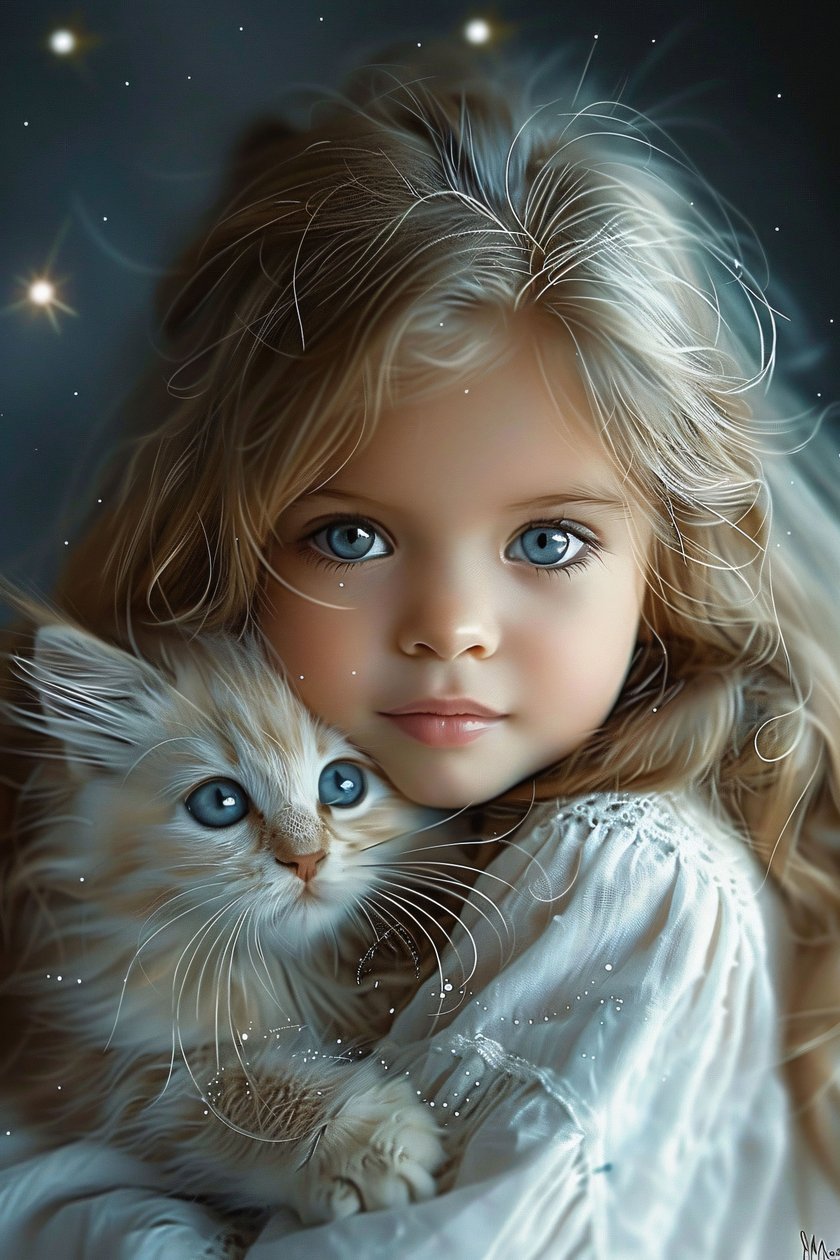 La ragazza e il suo gatto: un legame d