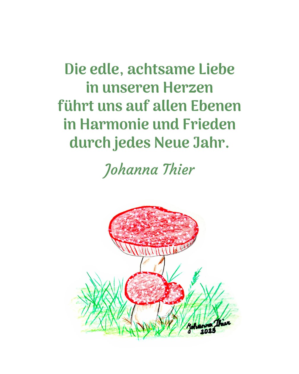 Un portafortuna per tutti nel mondo - Versione 2 da Johanna Thier