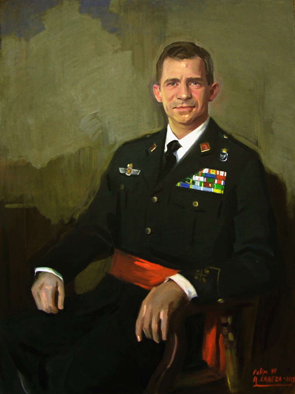 Ritratto di Filippo VI da Alejandro Cabeza