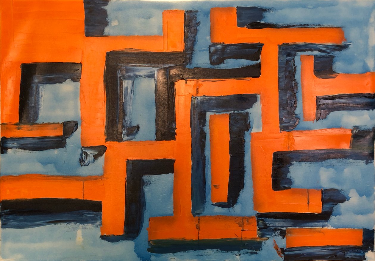 Complementare Arancione Blu da Martin Goersch