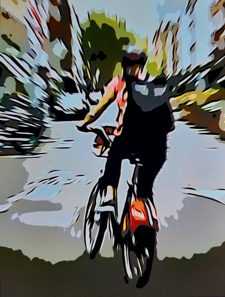 Motociclista di città da Mavet