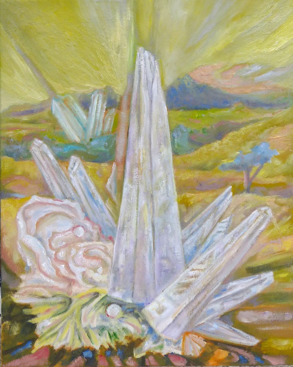 Paesaggio con cristallo da Elzbieta Goszczycka