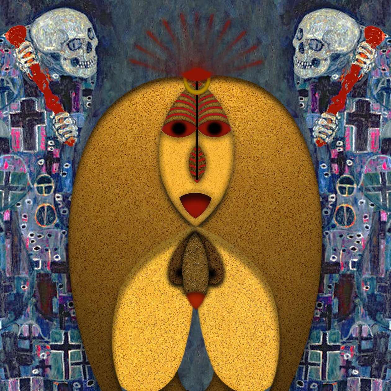 Anima Dannata (V) - Hommage Gustav Klimt da Alexander Eibach