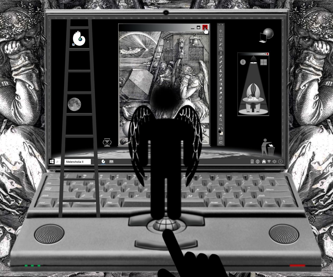 Melancholia II (dalla serie: Windows) da Alexander Eibach